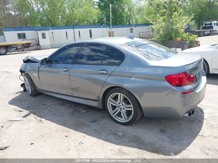 2011 BMW 550 Xi VIN: WBAFU9C54BC786295 Lot: 12013796