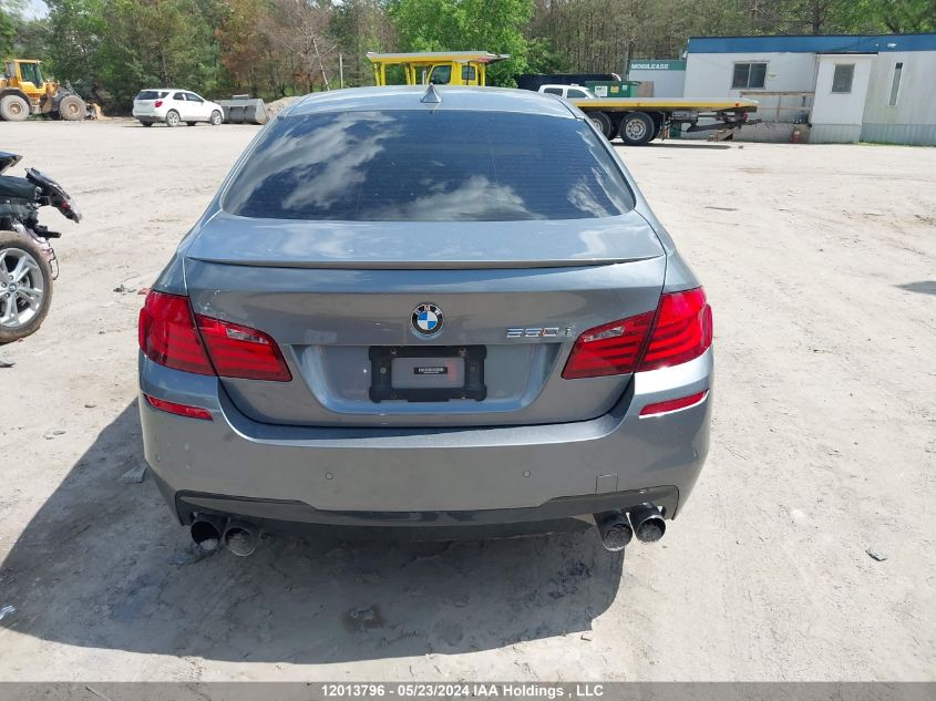 2011 BMW 550 Xi VIN: WBAFU9C54BC786295 Lot: 12013796