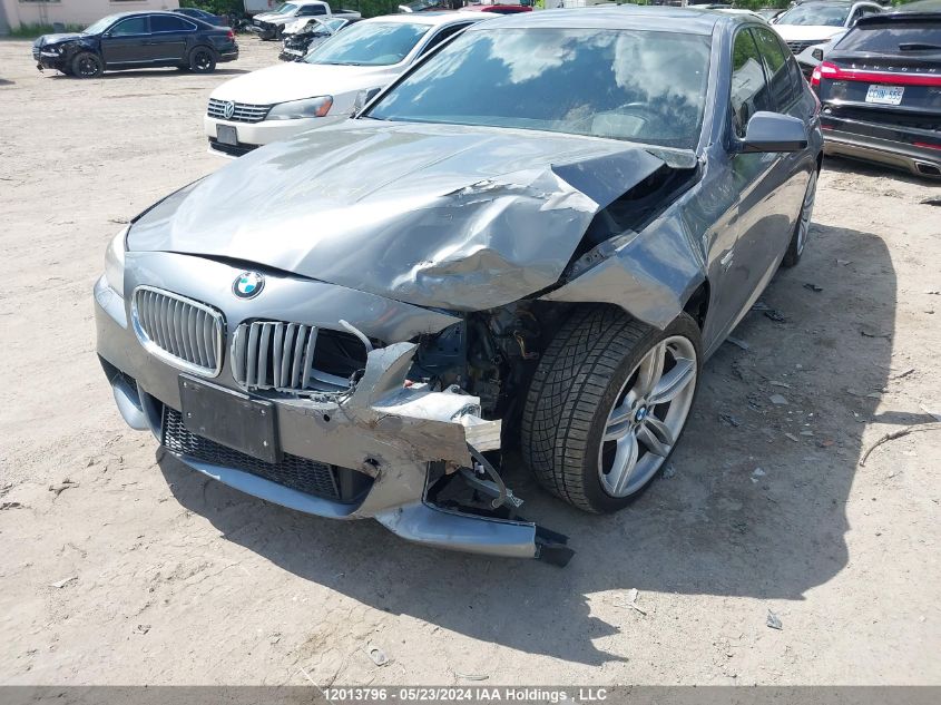 2011 BMW 550 Xi VIN: WBAFU9C54BC786295 Lot: 12013796