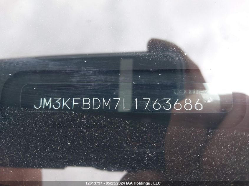 2020 Mazda Cx-5 VIN: JM3KFBDM7L1763686 Lot: 12013797