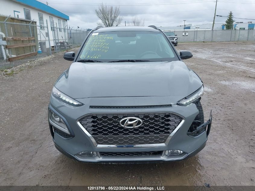 2021 Hyundai Kona Trend Awd With Two-Tone Roof VIN: KM8K3CA51MU747614 Lot: 12013798