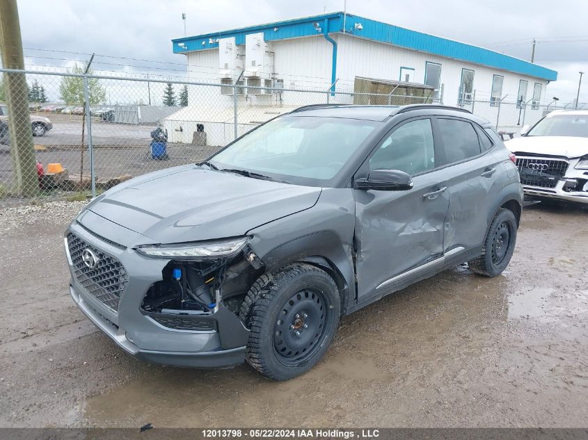 2021 Hyundai Kona Trend Awd With Two-Tone Roof VIN: KM8K3CA51MU747614 Lot: 12013798