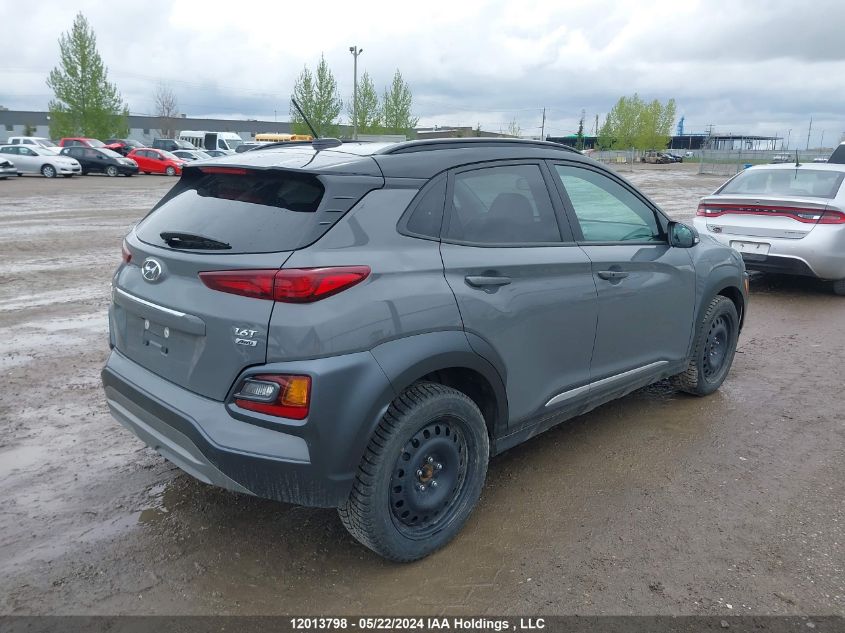 2021 Hyundai Kona Trend Awd With Two-Tone Roof VIN: KM8K3CA51MU747614 Lot: 12013798