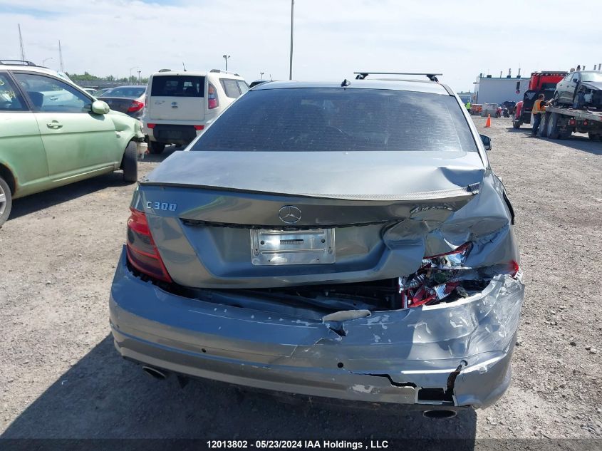 2010 Mercedes-Benz C-Class VIN: WDDGF8BBXAF498657 Lot: 12013802