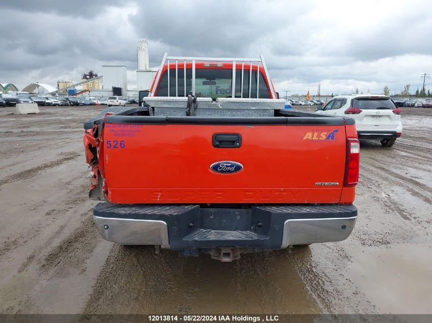 2012 Ford F250 Super Duty VIN: 1FT7X2B6XCEC43278 Lot: 12013814