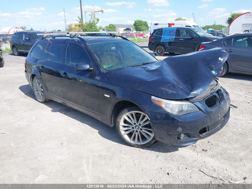 2007 BMW 5 Series VIN: WBANN73547CN04712 Lot: 12013816