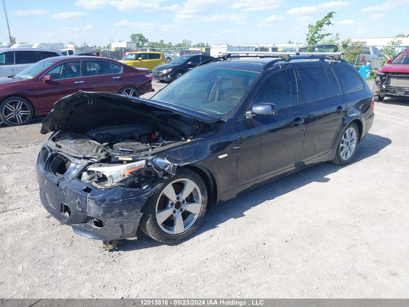 2007 BMW 5 Series VIN: WBANN73547CN04712 Lot: 12013816