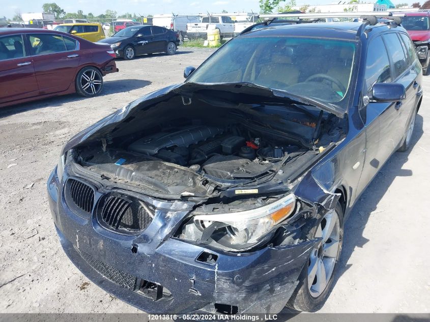 2007 BMW 5 Series VIN: WBANN73547CN04712 Lot: 12013816