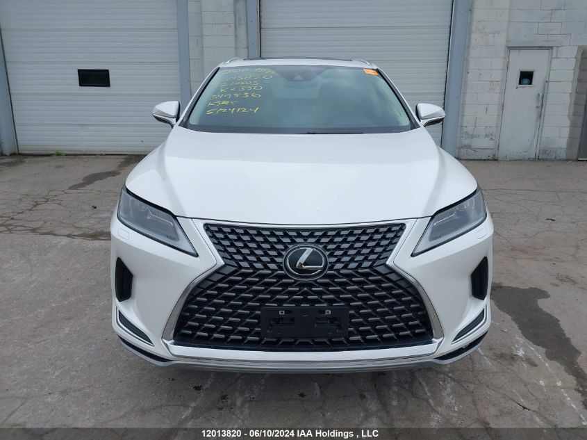 2022 Lexus Rx 350 VIN: 2T2HZMDA3NC349536 Lot: 12013820