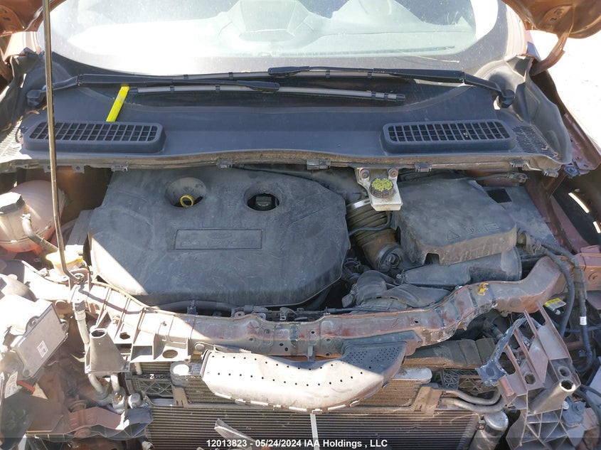 2017 Ford Escape Titanium VIN: 1FMCU9J94HUE99856 Lot: 12013823