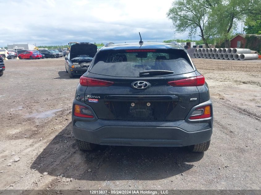 2020 Hyundai Kona Luxury Awd VIN: KM8K6CAA0LU458422 Lot: 12013837