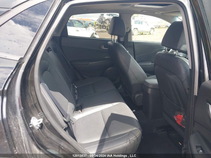 2020 Hyundai Kona Luxury Awd VIN: KM8K6CAA0LU458422 Lot: 12013837