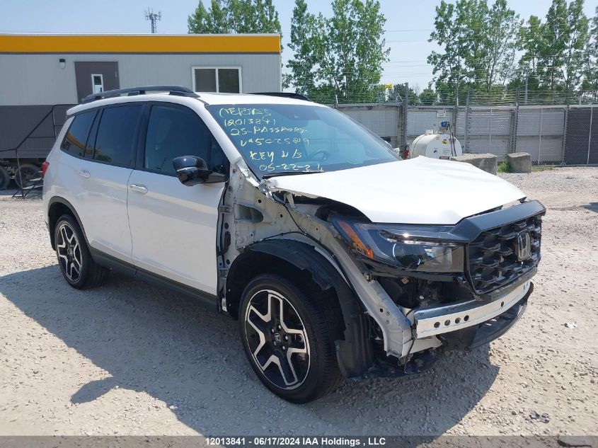 2023 Honda Passport Touring VIN: 5FNYF8H98PB502589 Lot: 12013841