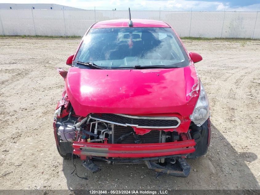 2015 Chevrolet Spark VIN: KL8CD6S97FC792969 Lot: 12013848