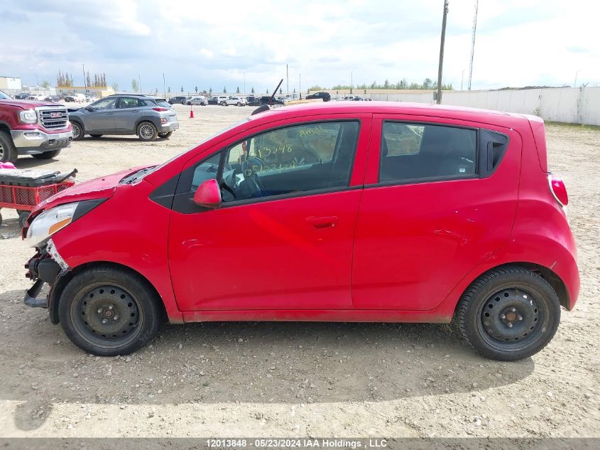 2015 Chevrolet Spark VIN: KL8CD6S97FC792969 Lot: 12013848