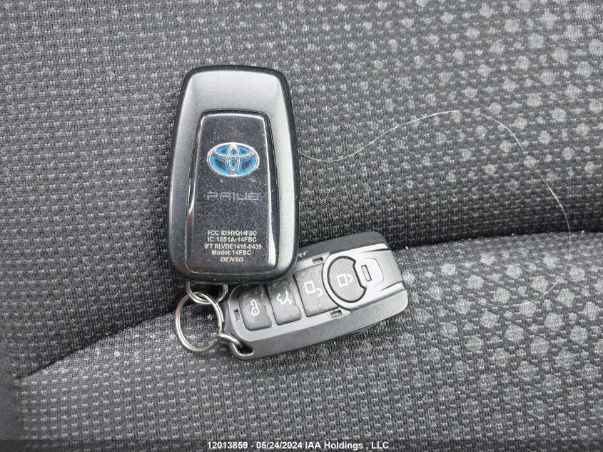 2020 Toyota Prius Awd-E/Technology Awd-E VIN: JTDL9RFU1L3018799 Lot: 12013859