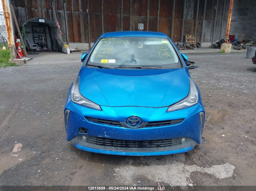 2020 Toyota Prius Awd-E/Technology Awd-E VIN: JTDL9RFU1L3018799 Lot: 12013859