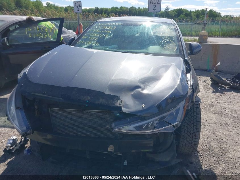 2019 Hyundai Elantra Preferred VIN: KMHD84LF6KU738829 Lot: 12013863