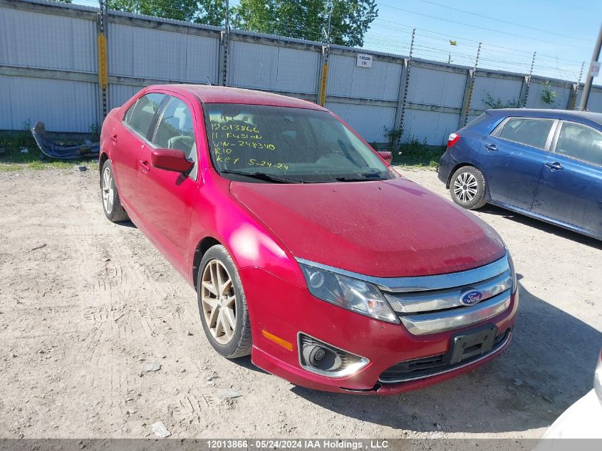 2011 Ford Fusion VIN: 3FAHP0JA3BR248340 Lot: 12013866