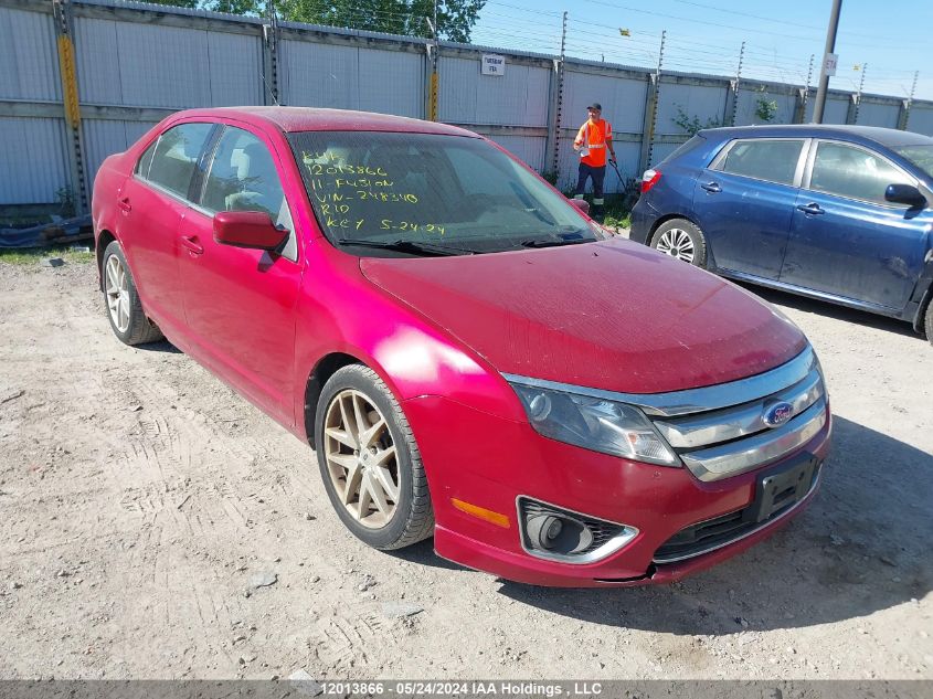 2011 Ford Fusion VIN: 3FAHP0JA3BR248340 Lot: 12013866