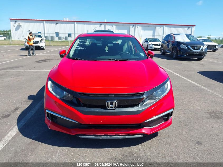 2020 Honda Civic Sedan VIN: 2HGFC2F73LH004627 Lot: 12013871
