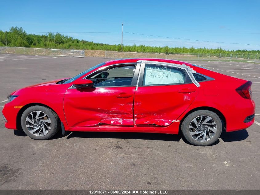 2020 Honda Civic Sedan VIN: 2HGFC2F73LH004627 Lot: 12013871