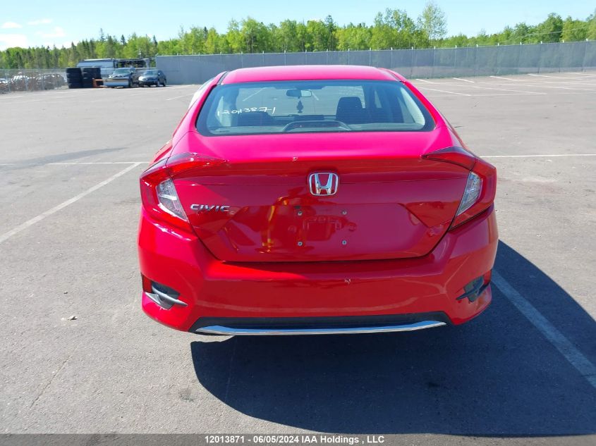 2020 Honda Civic Sedan VIN: 2HGFC2F73LH004627 Lot: 12013871