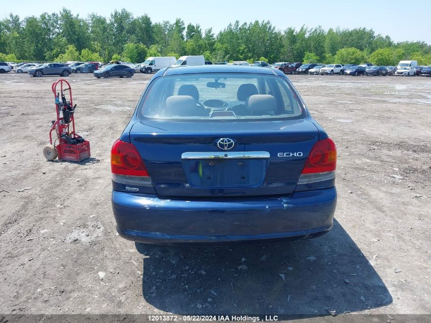 2005 Toyota Echo VIN: JTDBT123650386220 Lot: 12013872