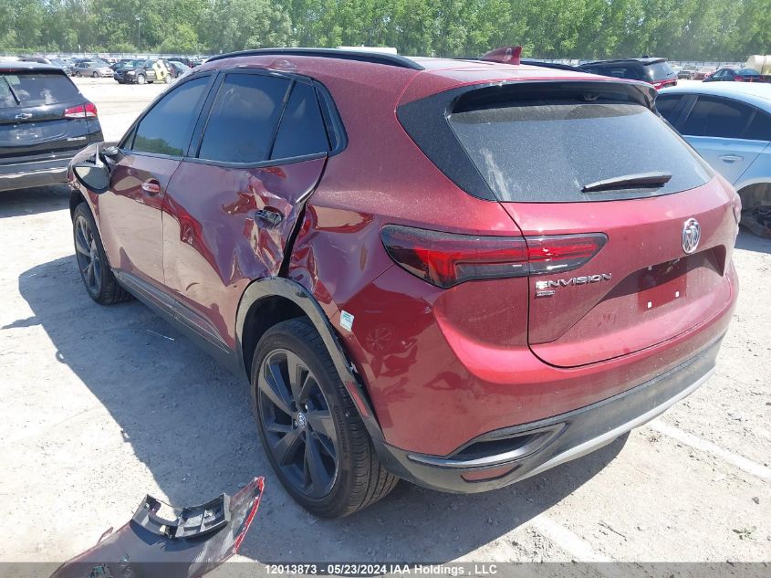 2023 Buick Envision VIN: LRBFZPR41PD124276 Lot: 12013873