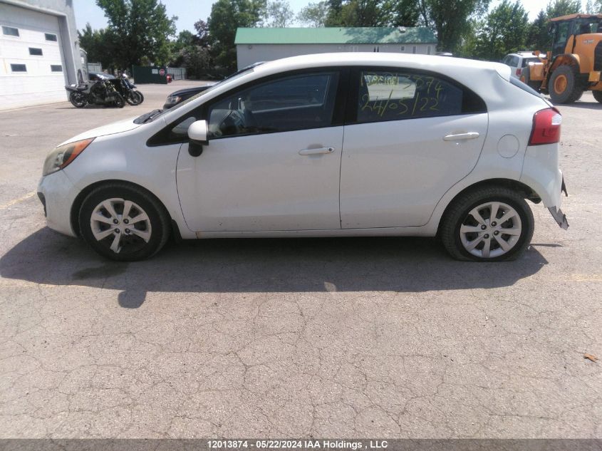 2013 Kia Rio Lx VIN: KNADM5A36D6806386 Lot: 12013874