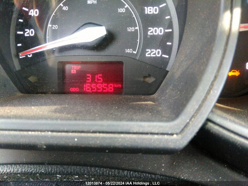 2013 Kia Rio Lx VIN: KNADM5A36D6806386 Lot: 12013874