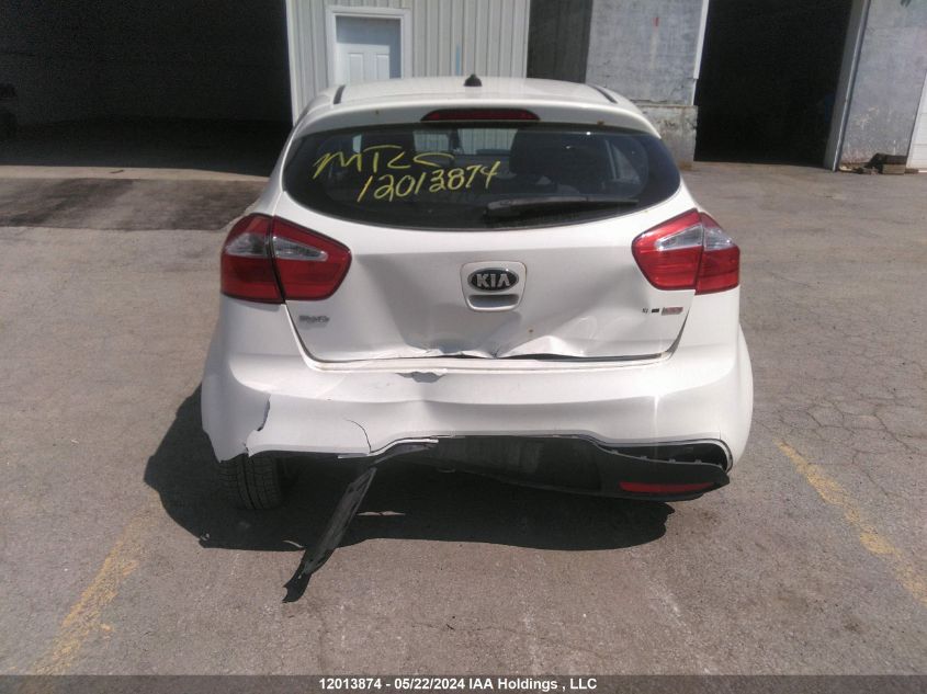 2013 Kia Rio Lx VIN: KNADM5A36D6806386 Lot: 12013874