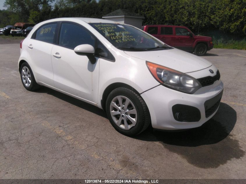 2013 Kia Rio Lx VIN: KNADM5A36D6806386 Lot: 12013874