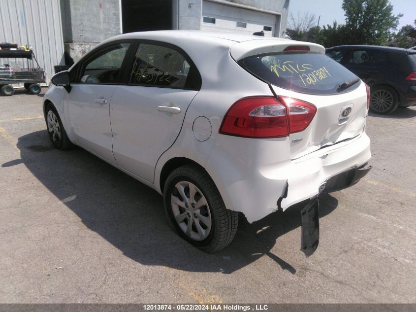 2013 Kia Rio Lx VIN: KNADM5A36D6806386 Lot: 12013874