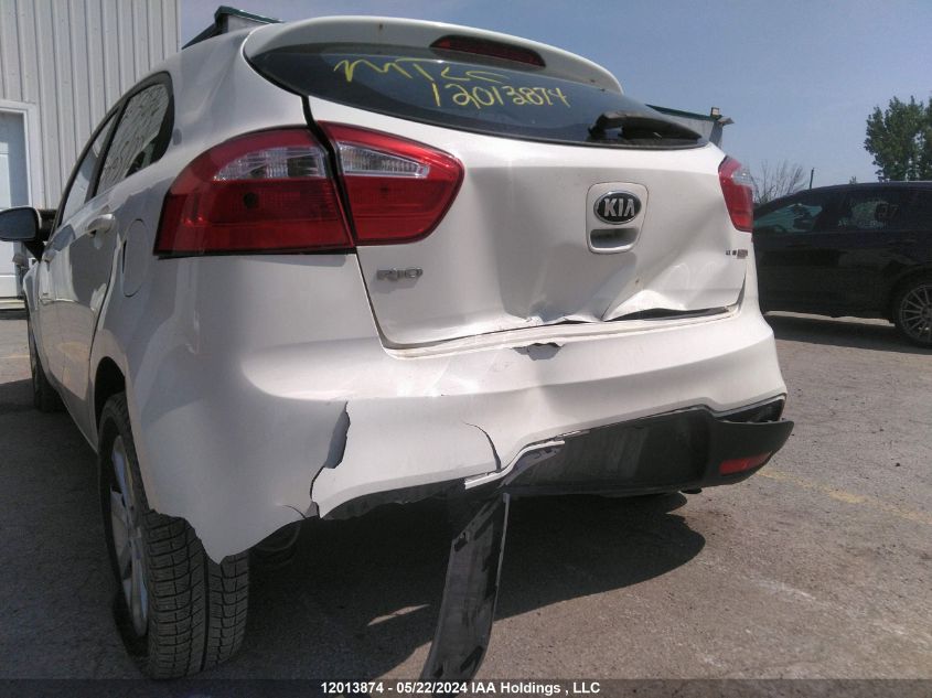 2013 Kia Rio Lx VIN: KNADM5A36D6806386 Lot: 12013874