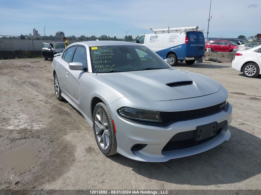 2022 Dodge Charger Gt VIN: 2C3CDXHG1NH161508 Lot: 12013892