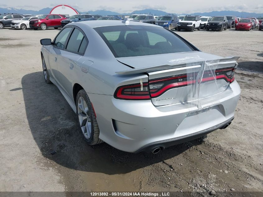 2022 Dodge Charger Gt VIN: 2C3CDXHG1NH161508 Lot: 12013892