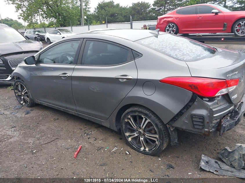 2012 Hyundai Elantra Gls/Limited VIN: 5NPDH4AE6CH133641 Lot: 12013915