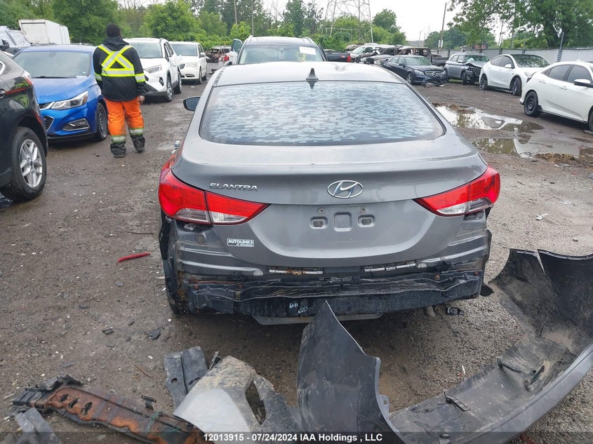 2012 Hyundai Elantra Gls/Limited VIN: 5NPDH4AE6CH133641 Lot: 12013915