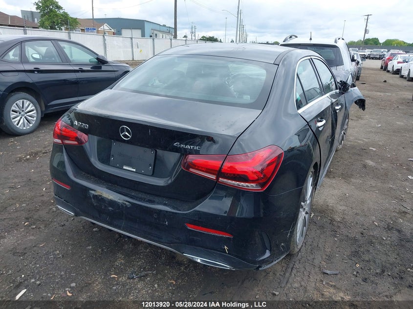 2020 Mercedes-Benz A-Class VIN: WDD3G4FB4LW039593 Lot: 12013920