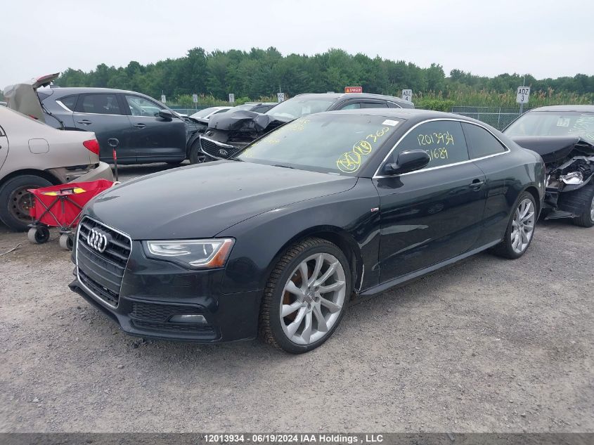 2014 Audi A5 VIN: WAUMFBFR0EA051689 Lot: 12013934