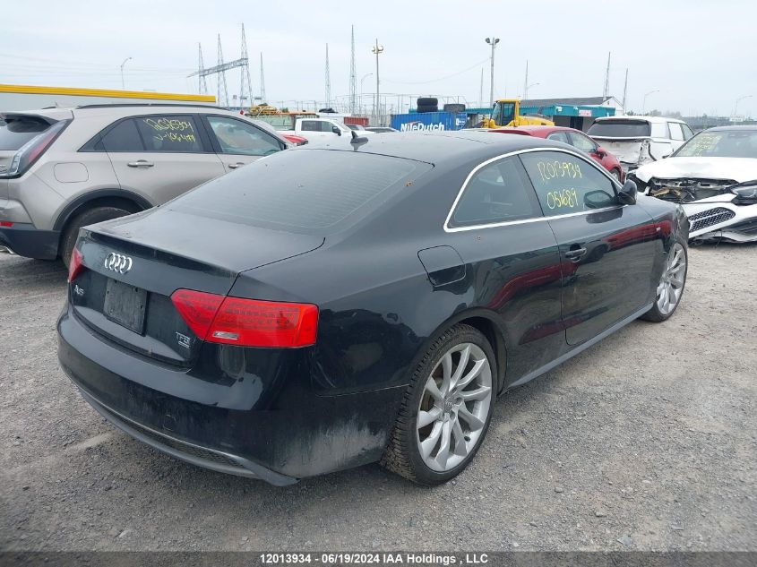 2014 Audi A5 VIN: WAUMFBFR0EA051689 Lot: 12013934