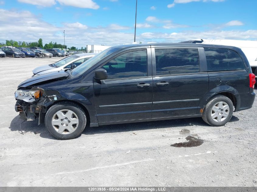 2013 Dodge Grand Caravan Se VIN: 2C4RDGBG2DR624666 Lot: 12013935