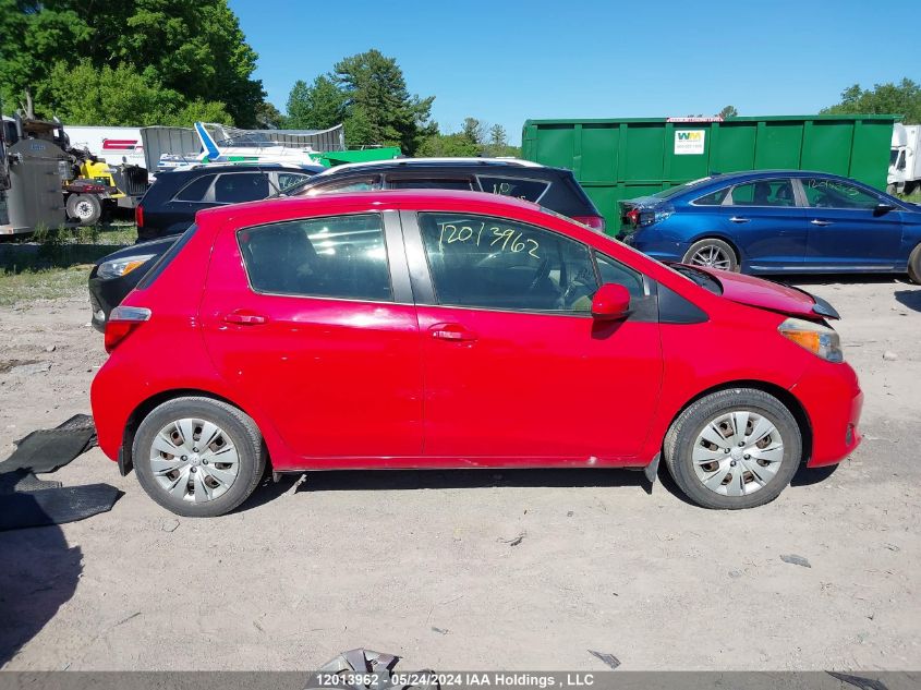 2012 Toyota Yaris Le/Se VIN: JTDKTUD35CD534636 Lot: 12013962