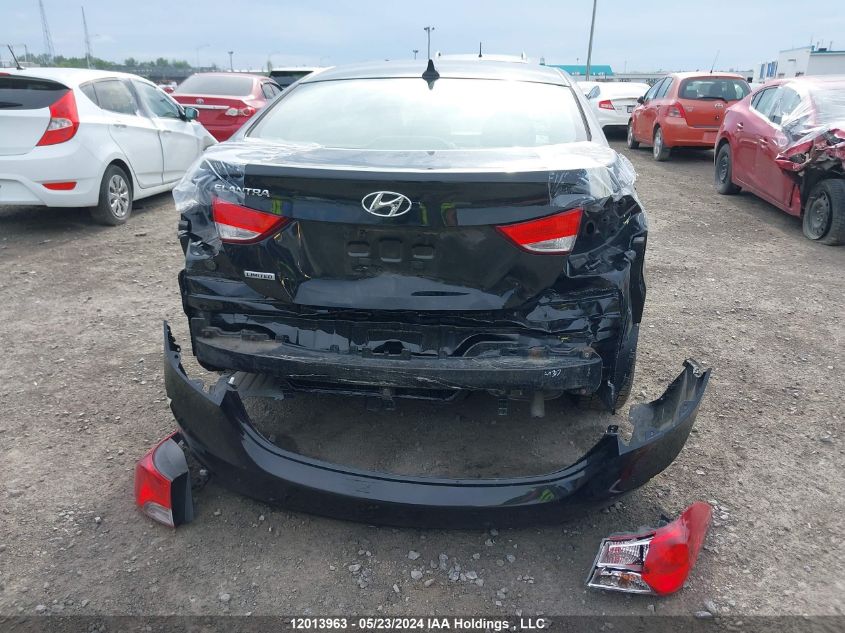 2013 Hyundai Elantra Limited VIN: 5NPDH4AE2DH356020 Lot: 12013963