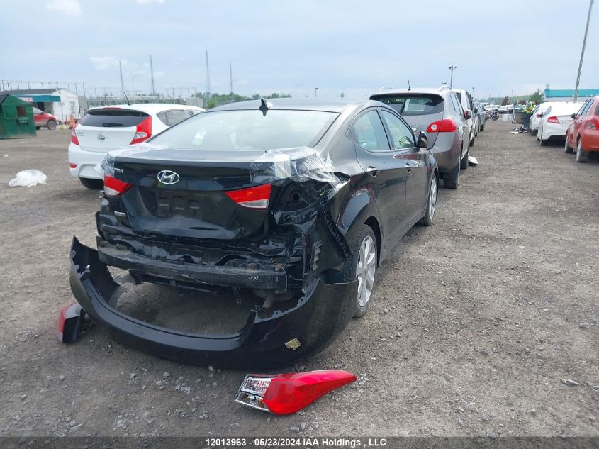 2013 Hyundai Elantra Limited VIN: 5NPDH4AE2DH356020 Lot: 12013963