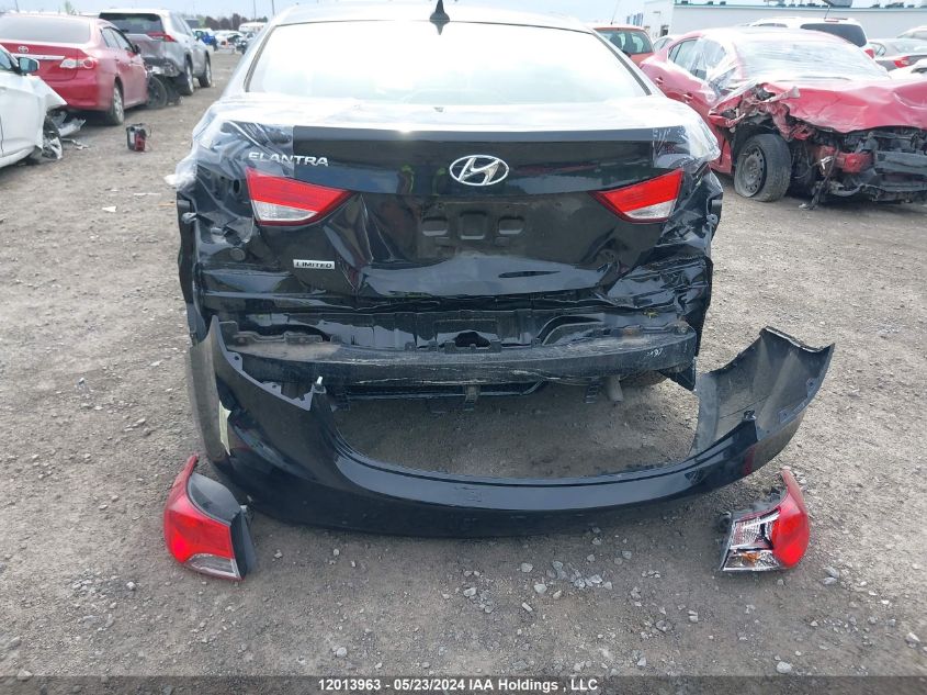 2013 Hyundai Elantra Limited VIN: 5NPDH4AE2DH356020 Lot: 12013963