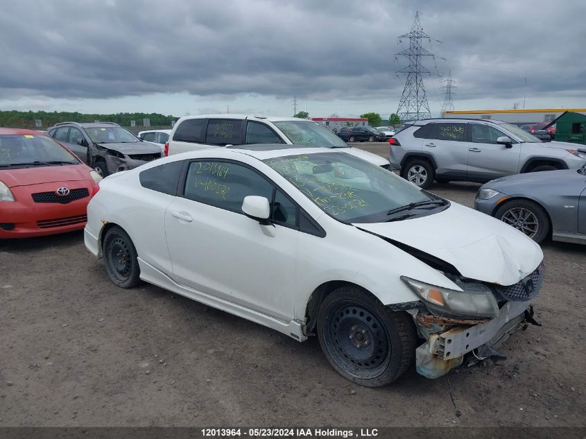 2013 Honda Civic Cpe VIN: 2HGFG4A53DH100572 Lot: 12013964