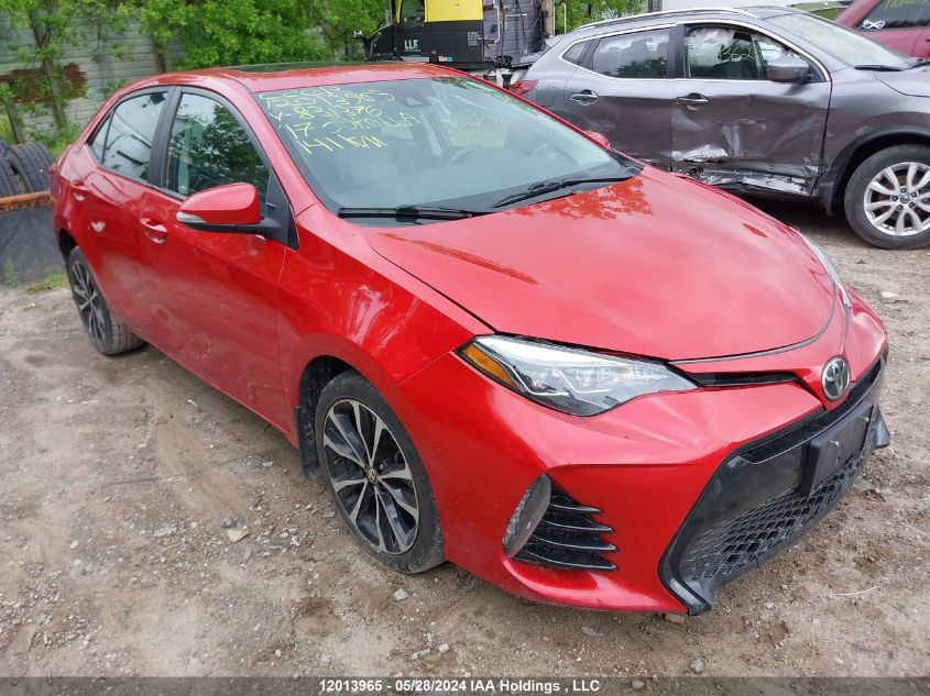 2017 Toyota Corolla L/Le/Xle/Se/Xse VIN: 2T1BURHE8HC831376 Lot: 12013965