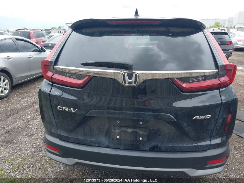 2022 Honda Cr-V Lx VIN: 2HKRW2H29NH216298 Lot: 12013973